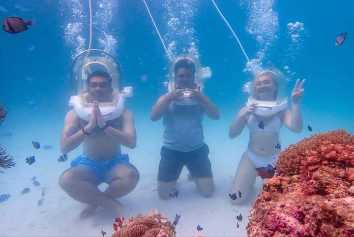 Helmet Diving